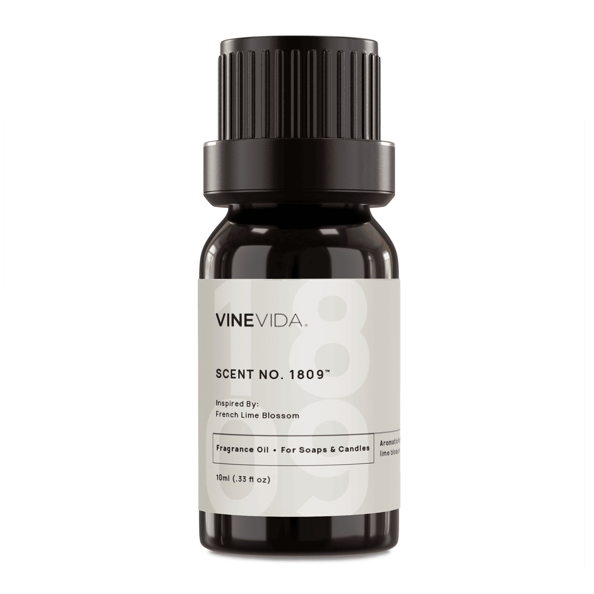 NO. 1809 French Lime Blossom Fragrance Oil - Premium Scent for Handmade Soaps, Candles & DIY Cosmetics - Inspired by Jo Malone - Perfect for Home Spa, Aromatherapy & Gift Giving