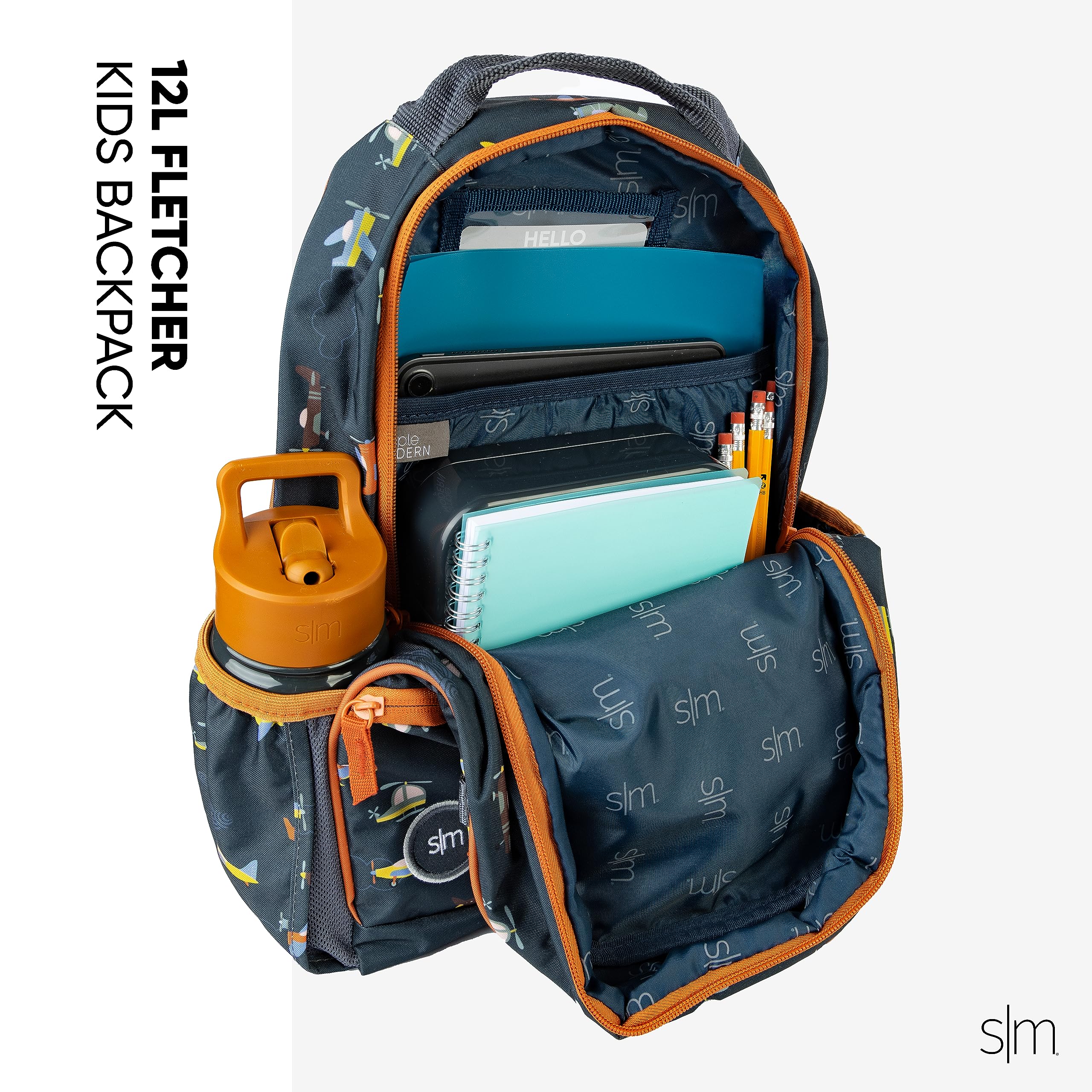 Simple Modern Medium Marvel Toddler Backpack for School & Kindergarten - Avengers Themed 15