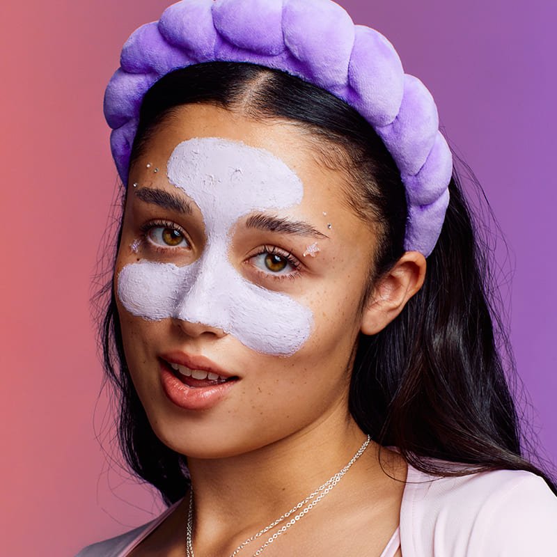 Organic Bahama Skin Hibiscus Clay Mask for Glowing Skin - Deep Cleansing & Detoxifying Facial Treatment for Acne & Blackheads - Perfect for Spa Nights & Self-Care Routines