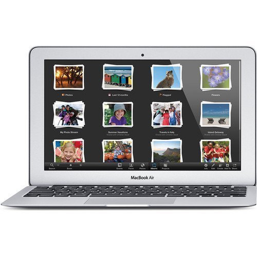 Refurbished Apple MacBook Air MD711LL/B 11.6-Inch Laptop - Intel Core i5, 4GB RAM, 128GB SSD - Lightweight & Portable for Students, Business Travel & Remote Work (Renewed)