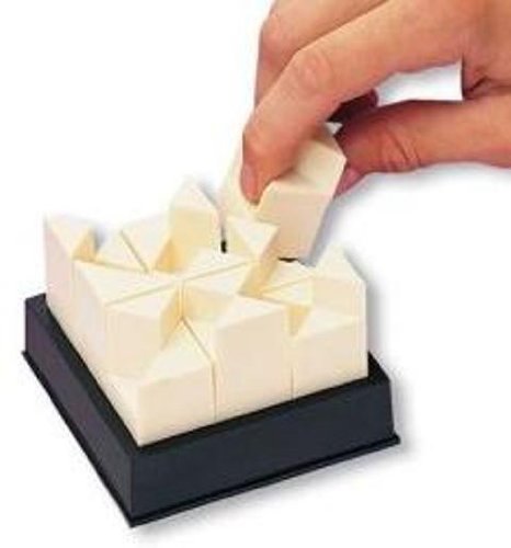 Magnif On The Level - Challenging 3D Wooden Puzzle Brain Teaser for Adults & Teens | Perfect for Stress Relief, Office Decor & Family Game Night