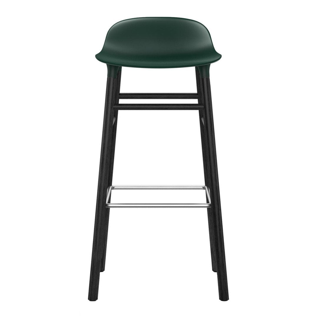 Modern Wooden Bar Stool with Sturdy Wood Legs - Counter Height Kitchen & Pub Stool for Home, Restaurant & Bar Use