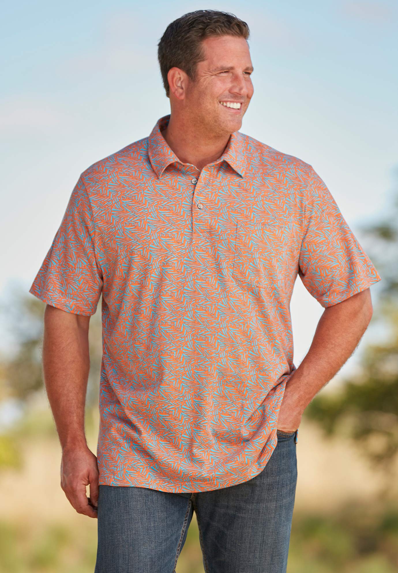 KingSize Men's Big & Tall Heavyweight Jersey Polo Shirt - Comfortable Cotton Blend for Work & Casual Wear - Perfect for Office, Golf & Outdoor Activities