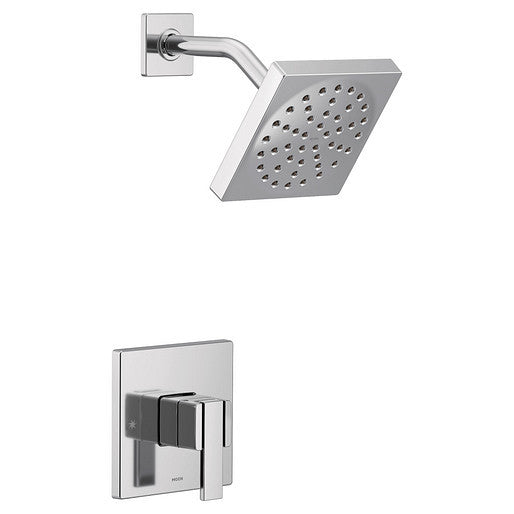 Moen UTS3715EP 90 Degree M Core 3 Series Shower Trim in Chrome - Eco Performance Water-Saving Showerhead for Modern Bathrooms | Perfect for Water Conservation & Luxury Spa Experience at Home
