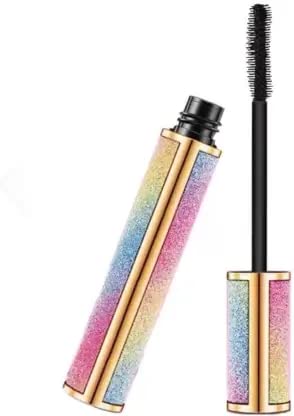 WIFFY Professional 4D Star Curling Black Mascara - Long Lasting, Smudge-Proof, Clump-Free Lengthening & Volumizing, Waterproof for Day & Night Wear - Perfect for Parties, Weddings, and Everyday Makeup Looks