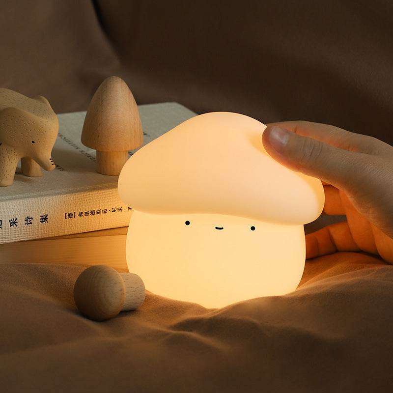 MushLamp: Cute Mushroom Night Light with Touch Control - Perfect for Kids Room, Nursery, and Bedroom Decor