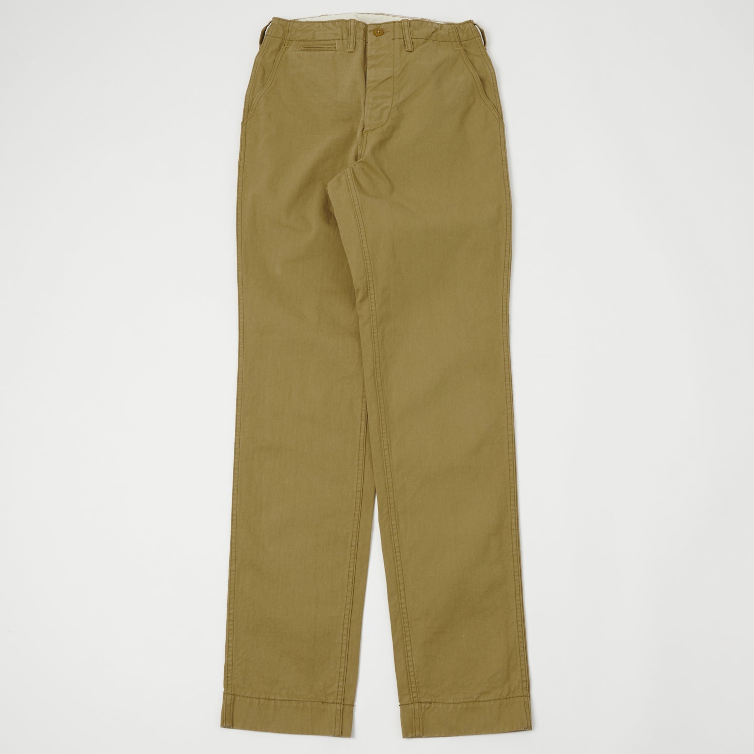 Freewheelers 2222016 'M 1941' Vintage Military Trousers in Khaki - Perfect for Outdoor Adventures and Casual Wear