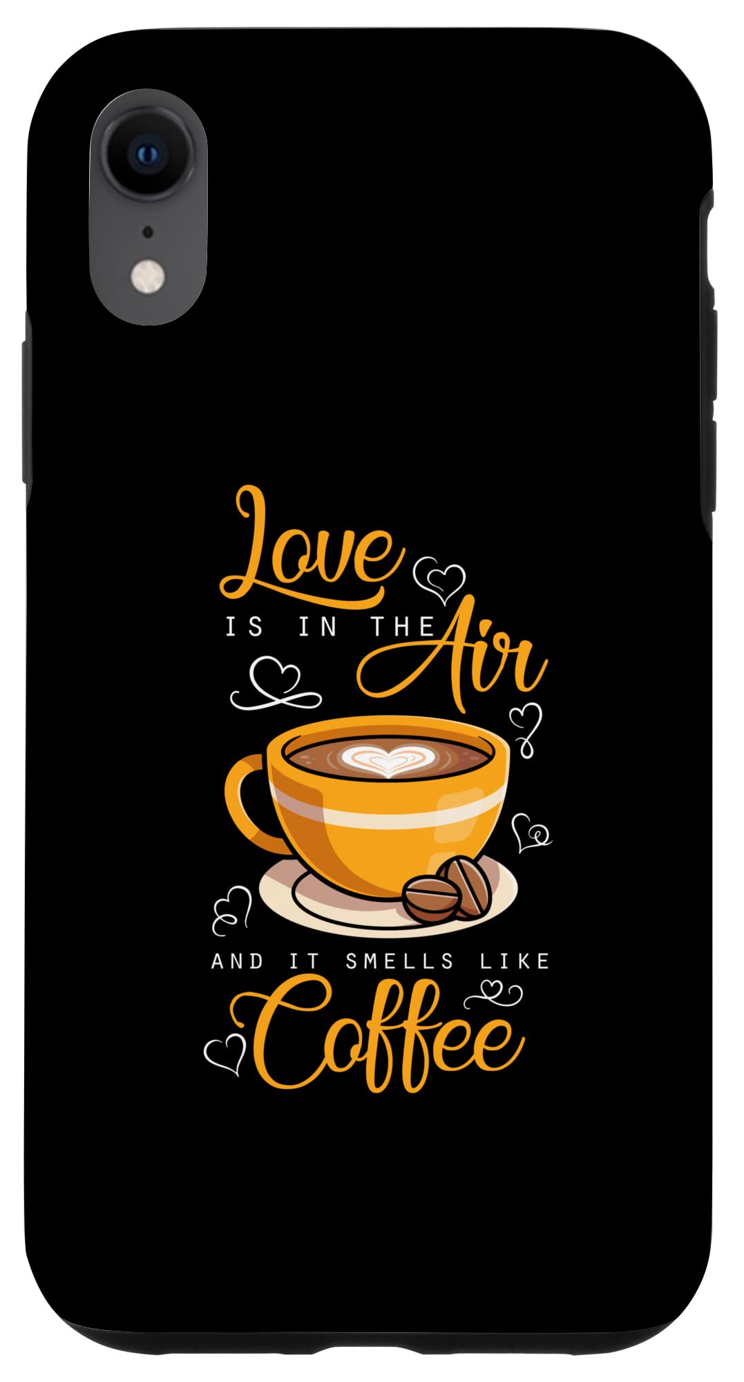 iPhone XR Coffee Lover Case - Premium Protective Phone Cover with Cute Coffee Design, Compatible with iPhone XR - Perfect Gift for Coffee Enthusiasts & Daily Use