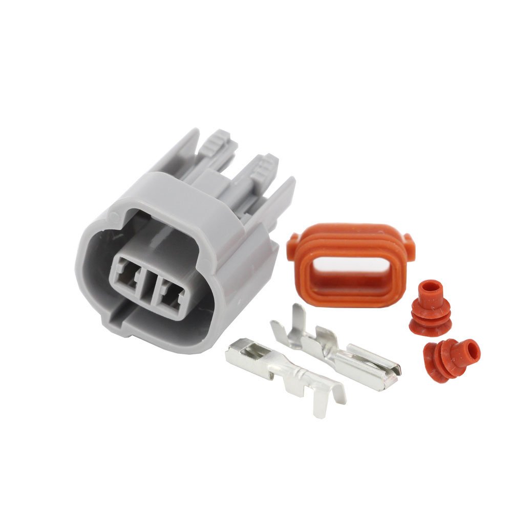 5 Sets 2 Pin DJ7023-2-11/21 Waterproof Car Connector Plug - Fog Lamp Electrical Connector for SGMW Toyota & Other Vehicles - Ideal for Headlight Wiring & Off-Road Lighting Upgrades