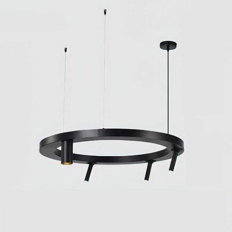Hope Black Chandelier - Elegant Modern Ceiling Light Fixture for Dining Room, Bedroom & Living Room Decor | Dimmable LED Lighting for Home & Wedding Events