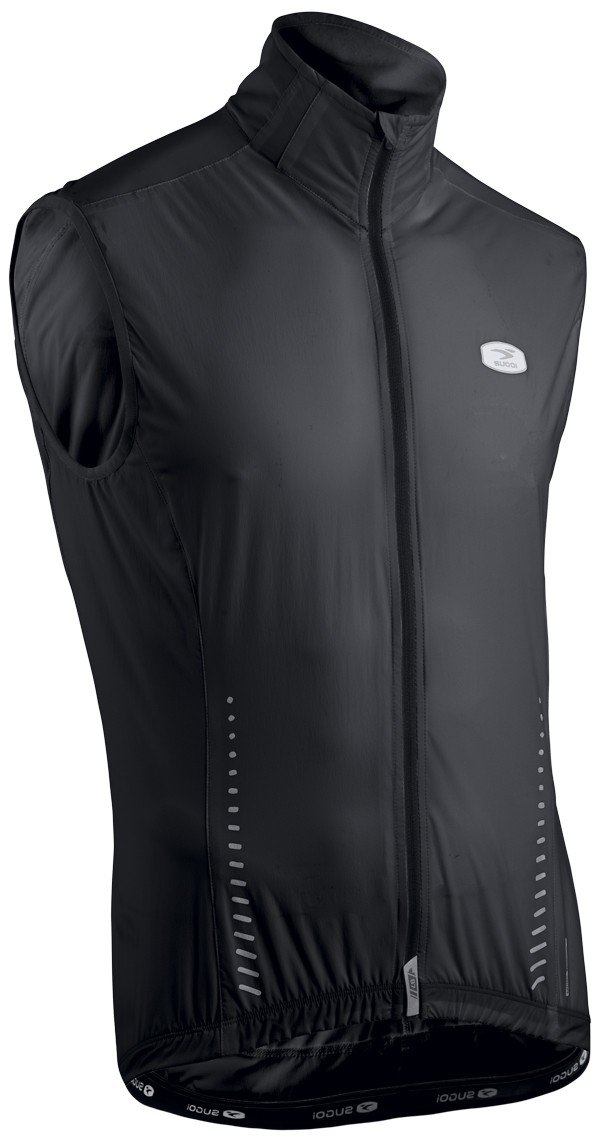 Sugoi Men's RS Cycling Vest - Lightweight Reflective Running Jacket for Biking & Outdoor Sports - Perfect for Commuting, Training & Road Cycling