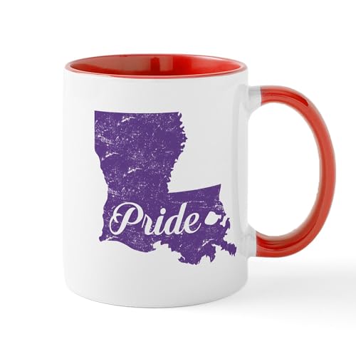 White/Red Inside - Louisiana Pride Mug