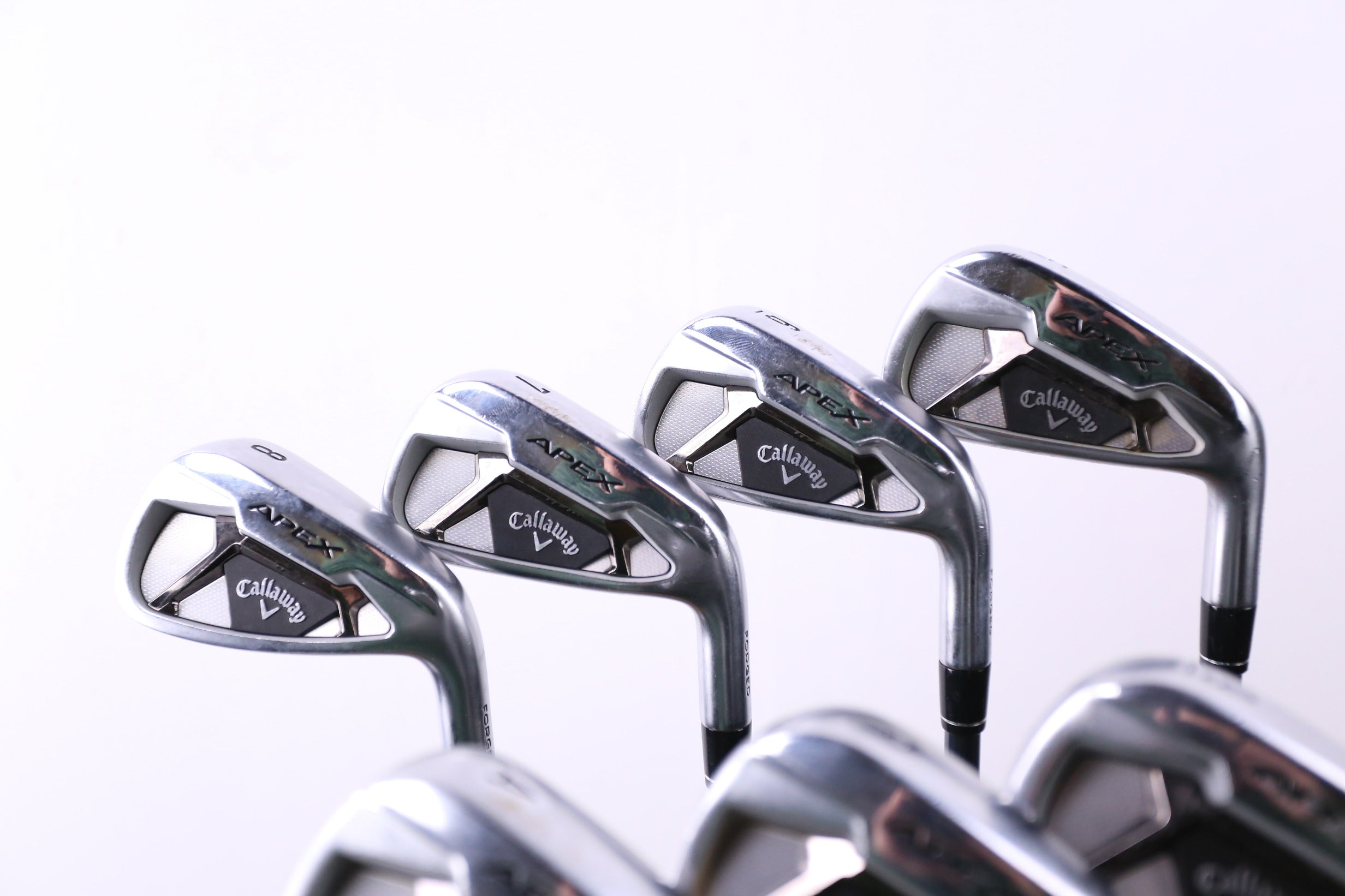 Used Callaway Apex 21 Iron Set - Right Handed 5-PW, AW Regular Flex Golf Clubs for Men | Premium Pre-Owned Irons for Improved Accuracy & Distance on the Course