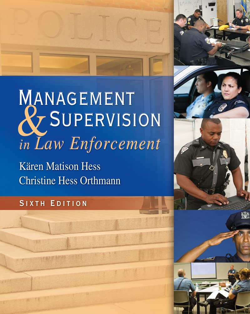 Law Enforcement Management and Supervision Guide - Leadership Strategies for Police & Security Professionals | Improve Team Performance & Operational Efficiency