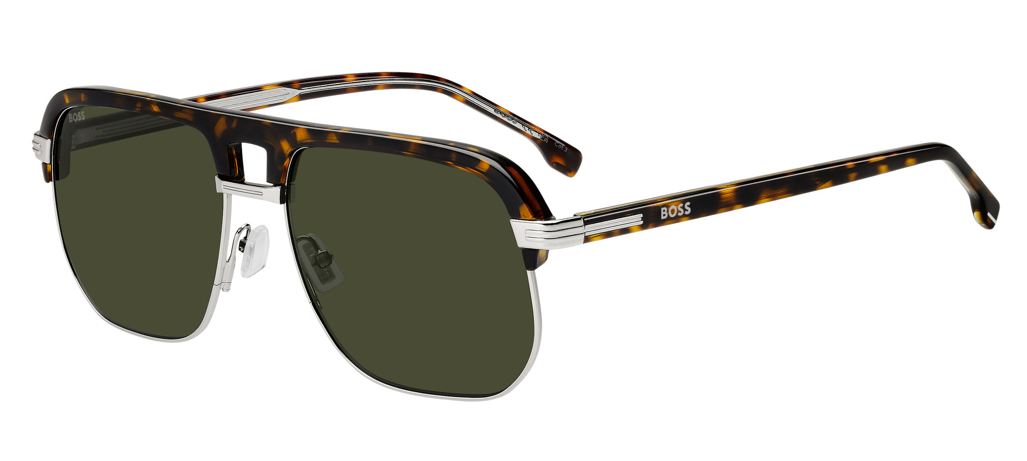 Boss 1752 S Sunglasses for Men - Polarized Aviator Style with UV Protection - Perfect for Driving, Outdoor Sports & Fashion Accessories
