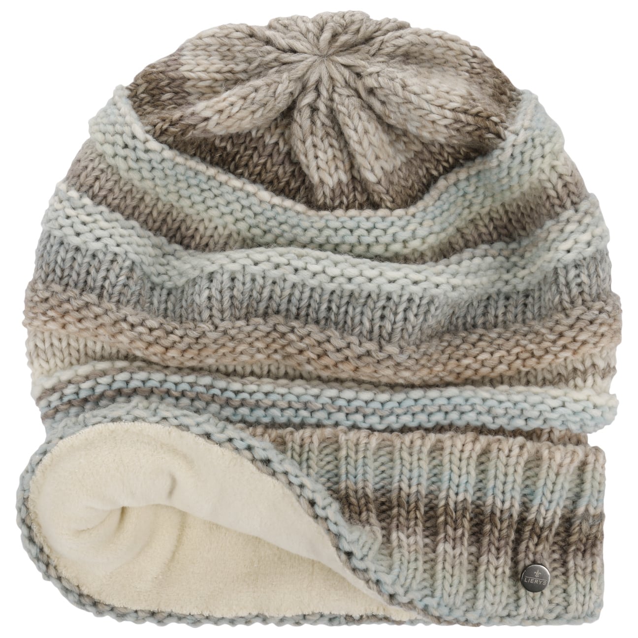 Lierys Bernardo Beanie - Fleece-Lined Winter Hat with Foldable Cuff for Men & Women - Perfect for Skiing, Snowboarding & Cold Weather Outdoor Activities