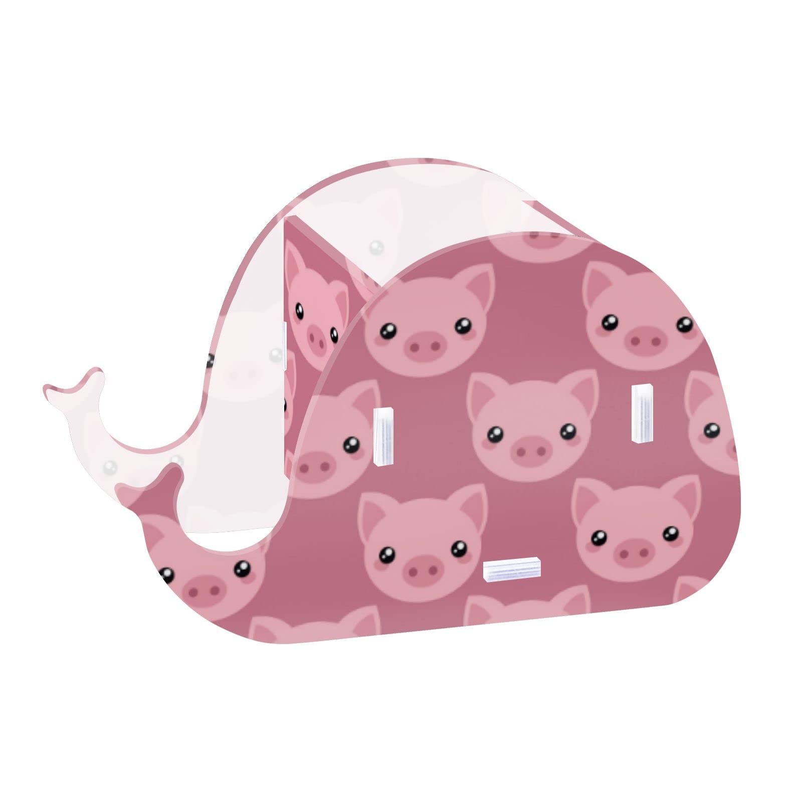 Cute Pig Pencil Holder with Phone Stand - Cartoon Desk Organizer, Multifunctional Storage Box for School, Office & Home Decor - Perfect for Kids' Study Desk, Workstation & Gift Ideas
