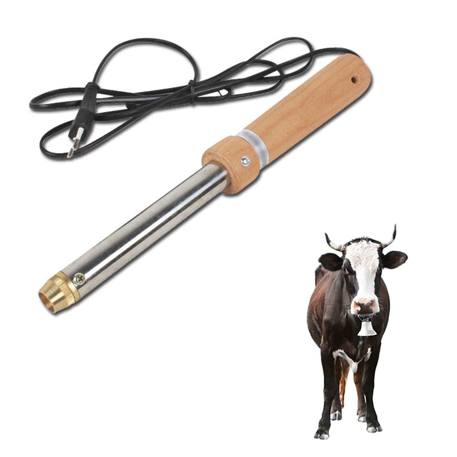 Electric Cattle Dehorner - High Temperature Resistant & Bloodless Cow Dehorning Tool for Livestock Farming | Perfect for Dairy Farms, Cattle Ranches & Veterinary Use