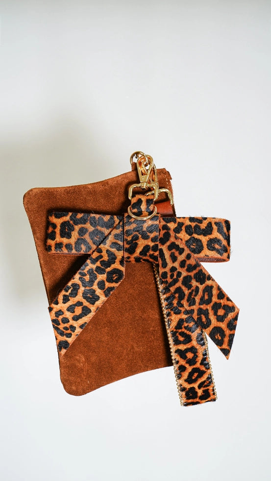 Premium Suede Wristlet and Hang Off Set of 3 - Soft Leather Keychain Wallets for Women | Perfect for Everyday Use, Travel, and Gift Giving