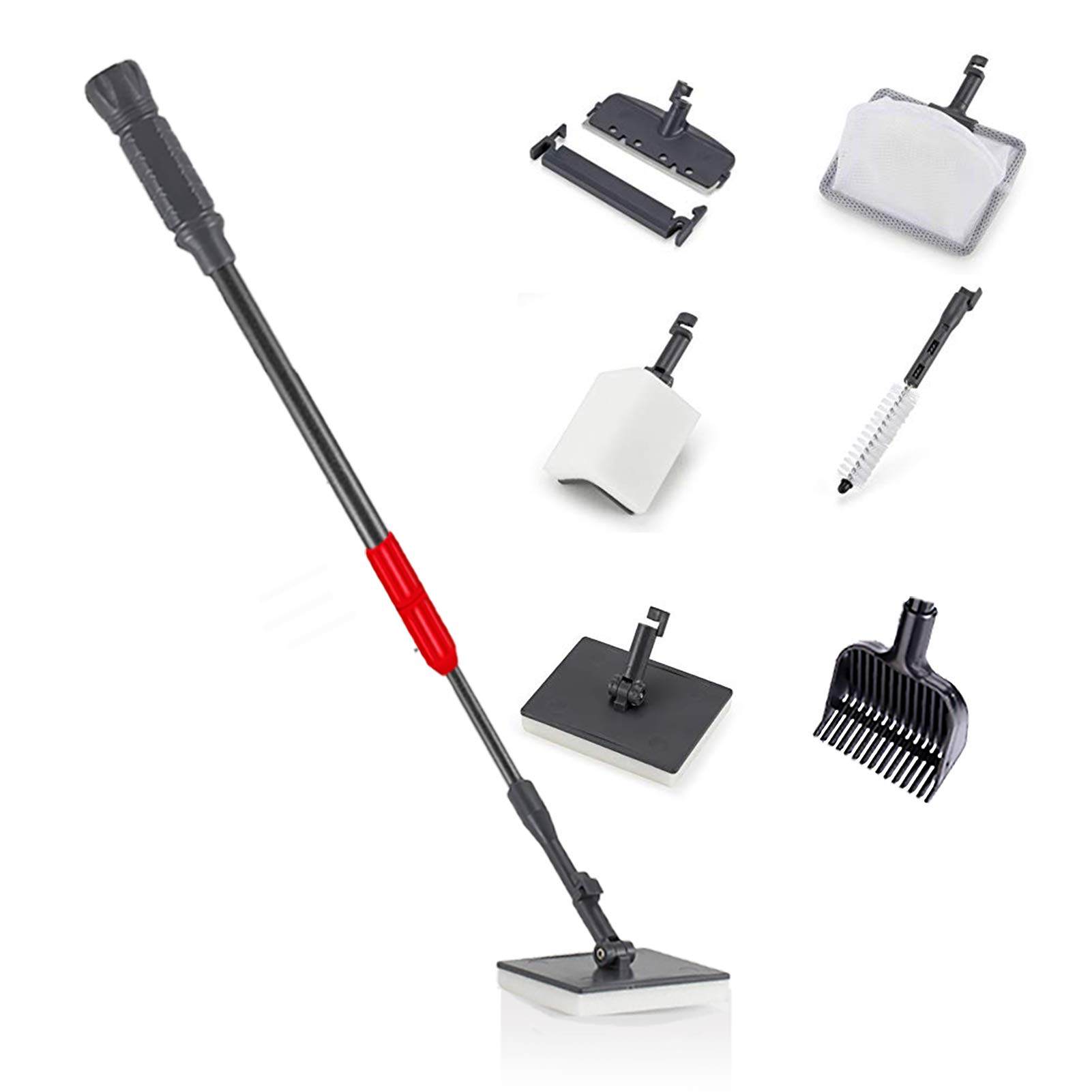 6-in-1 Aquarium Cleaning Kit with Telescopic Handle (32