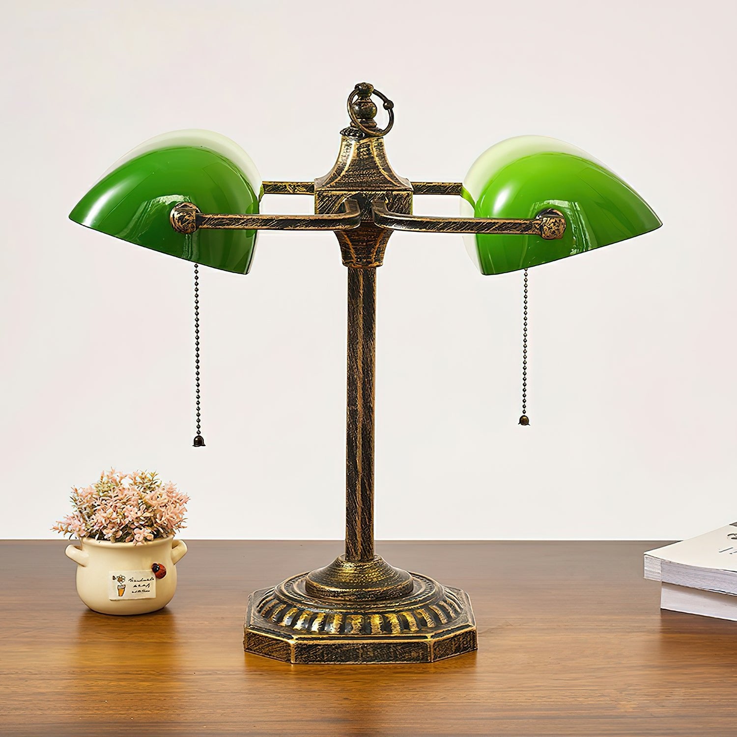 Elegant Jade Collection Table Lamp - Handcrafted Home Decor for Living Room, Bedroom & Office - Perfect for Reading, Relaxing & Creating Ambiance