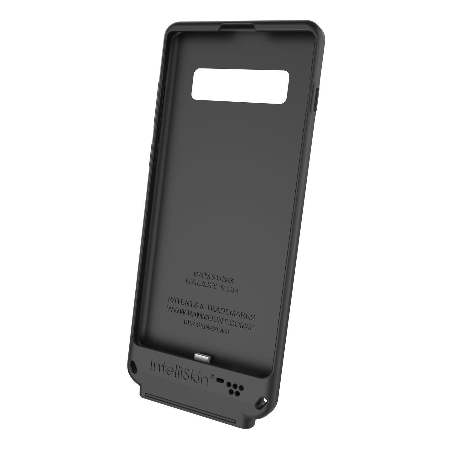 IntelliSkin® Protective Case for Samsung Galaxy S10+ (RAM GDS SKIN SAM48) - Slim Fit, Shockproof Cover for Everyday Use & Outdoor Activities