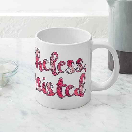 Nevertheless, She Persisted 20 oz Ceramic Coffee Mega Mug - Large Insulated Tea Cup for Office, Home & Gifts - Motivational Women's Empowerment Drinkware