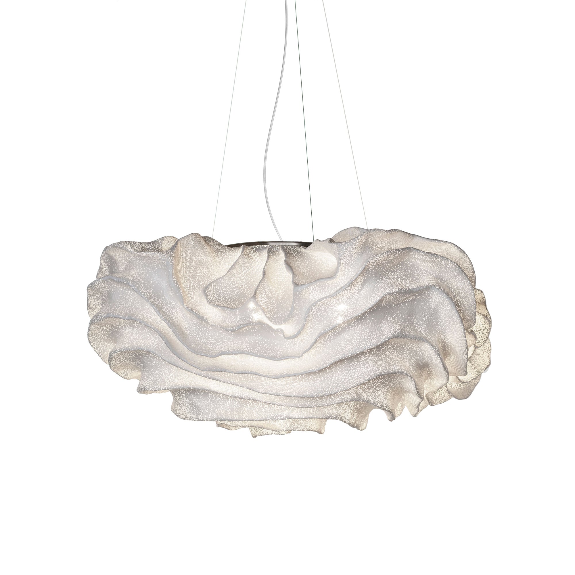 White Hill Pendant Light - Modern Ceiling Lighting Fixture for Kitchen Island, Dining Room & Bedroom Decor