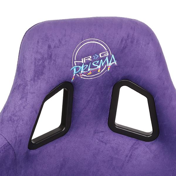 1 Piece Large Purple Alcantara Fabric Bucket Racing Seat - Universal Fit for Cars, Trucks & SUVs - Premium Comfort & Style for Racing Enthusiasts & Daily Driving