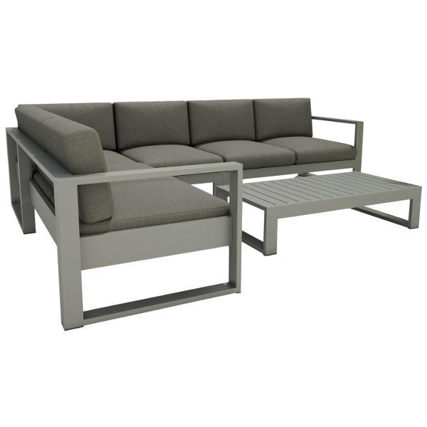 Lucca 5-Piece Modular Sectional Sofa Set - Modern L-Shaped Living Room Furniture for Small Spaces | Perfect for Apartments, Condos & Family Gatherings