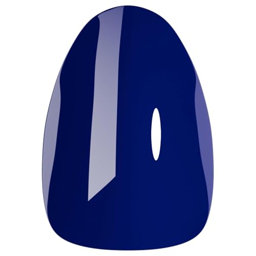 oval royal blue