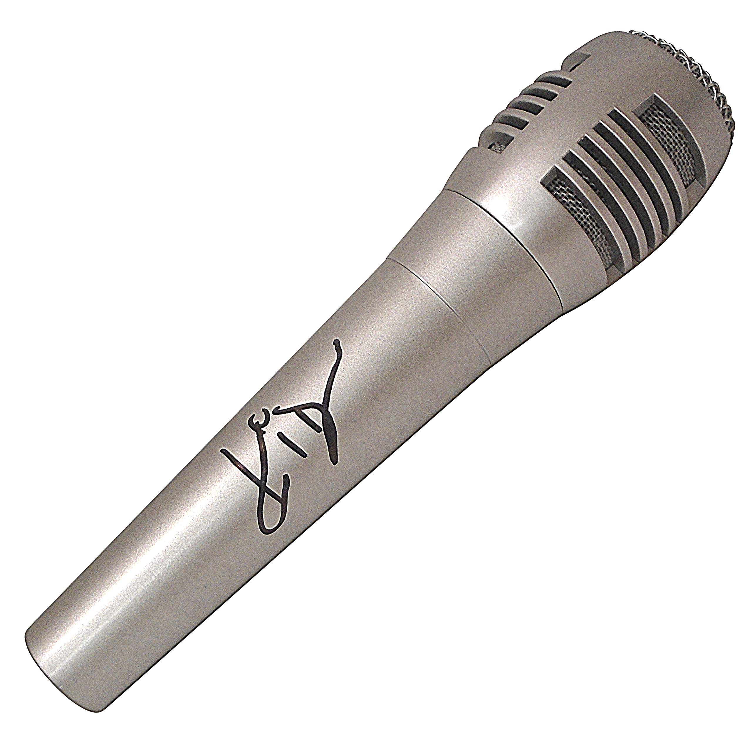 Kid 'N Play Signed Microphone - Christopher Reid Autographed Collectible with Certificate of Authenticity - Perfect for Hip Hop Memorabilia Fans & 90s Rap Enthusiasts - Great for Display in Music Rooms, Man Caves, or as a Gift for Rap Lovers