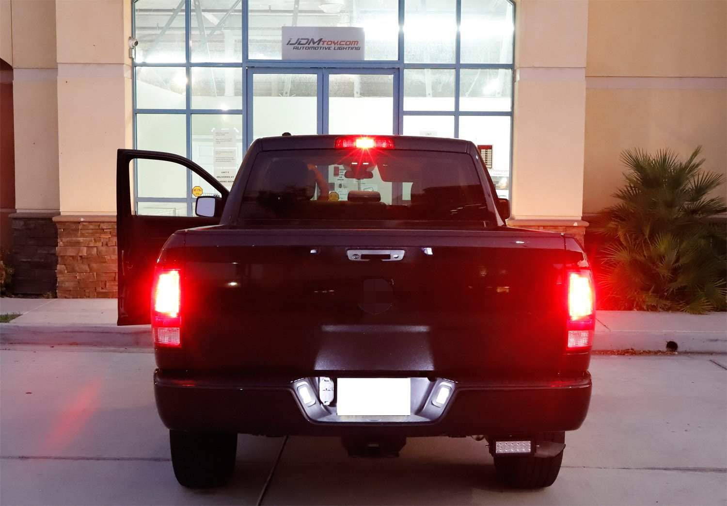 High-Intensity Strobe/Flashing Red 921 912 LED Bulb for Truck 3rd Brake Light - Durable, Bright Safety Light for Enhanced Visibility in Fog, Rain, or Night Driving