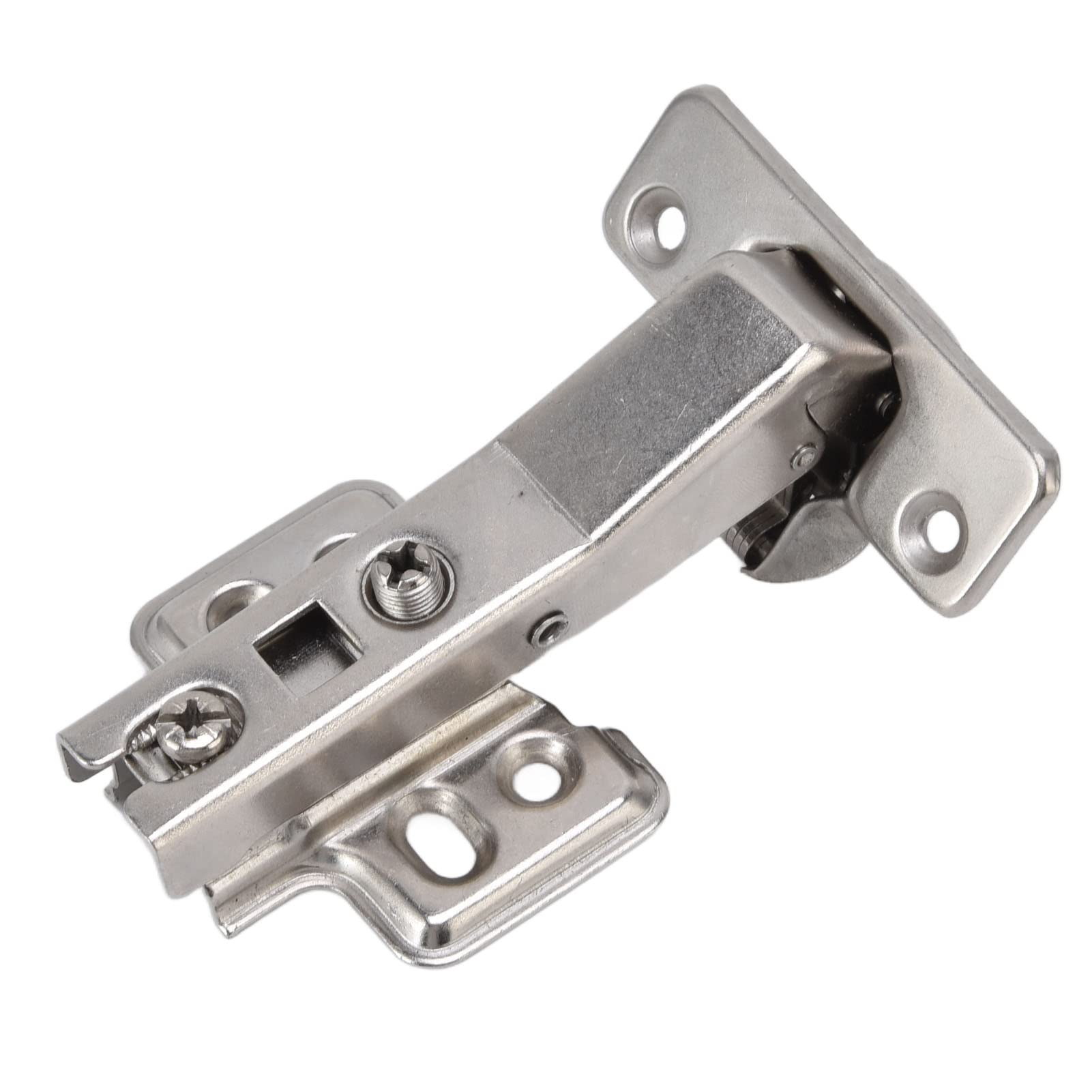 CHICIRIS 5Pcs Metal Cabinet Hinges - Anti-Corrosion & Rust-Proof Cupboard Door Butt Hinges, Easy Installation for Bookcases, Wine Cabinets, Wardrobes - Perfect for Home Office, Kitchen & Bathroom Storage