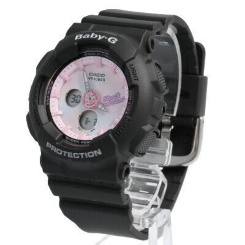 CASIO BABY-G BA-120T-1ADR Women's Digital Sport Watch with Shock Resistance & LED Light - Perfect for Running, Hiking, and Outdoor Activities