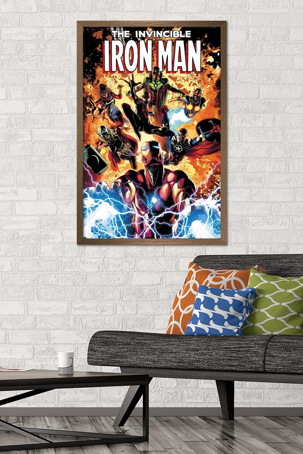 Trends International Marvel Comics Iron Man - Invincible Iron Man #11 Wall Poster, 34