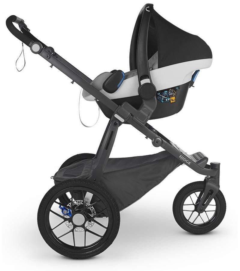 UPPAbaby Car Seat Adapters for Ridge - Compatible with Maxi Cosi, Nuna, Cybex & BeSafe Infant Seats | Universal Stroller Accessory for Safe Travel with Baby