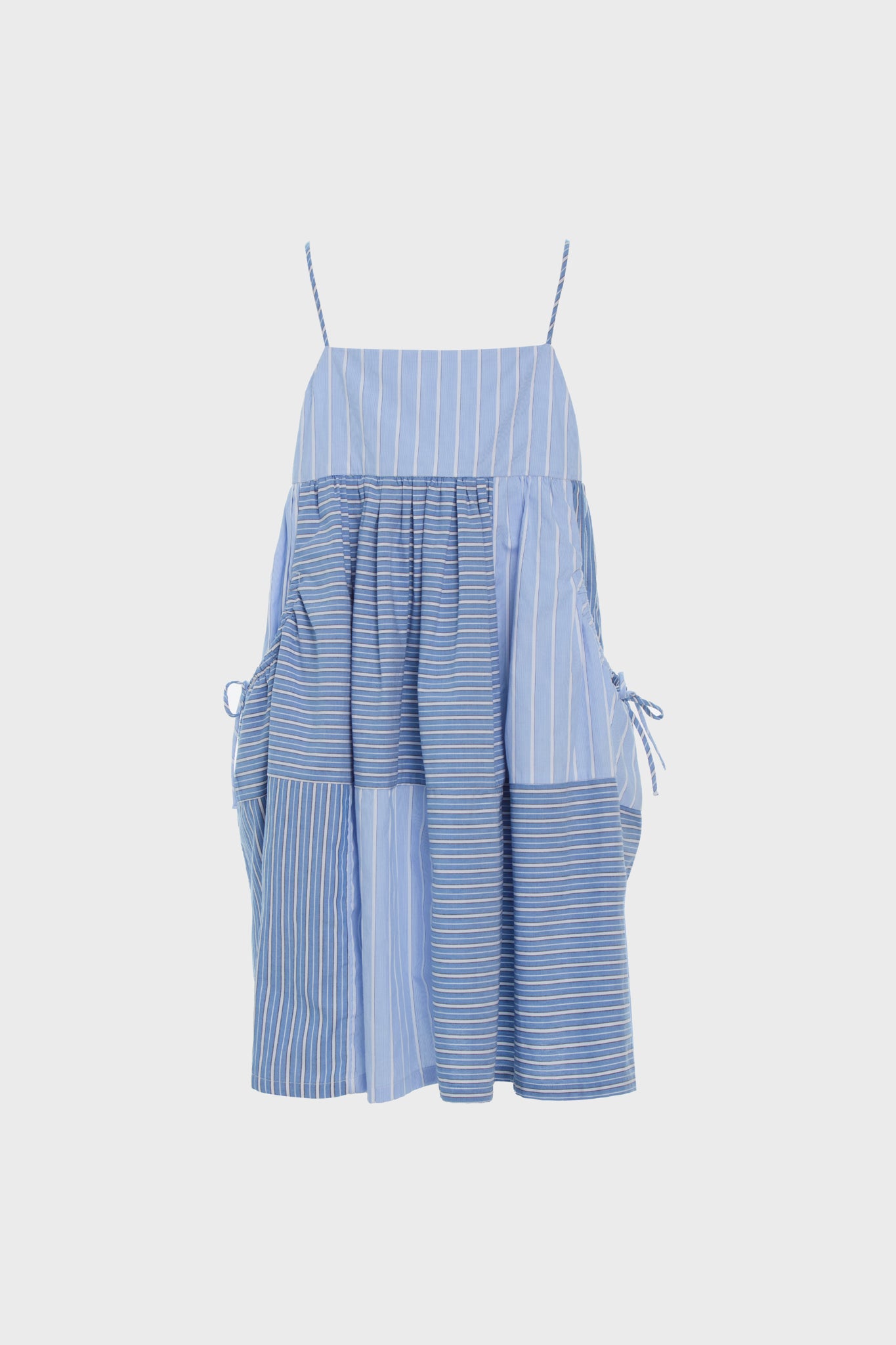 Blue Helmi Stripe Tank Dress for Women - Summer Sleeveless Casual Sundress - Perfect for Beach, Vacation & Outdoor Activities