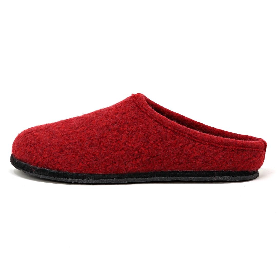 Women's Alpine Comfort Wool Slippers - Cozy Indoor/Outdoor Winter House Shoes for Women - Perfect for Home, Lounge, and Cold Weather Wear