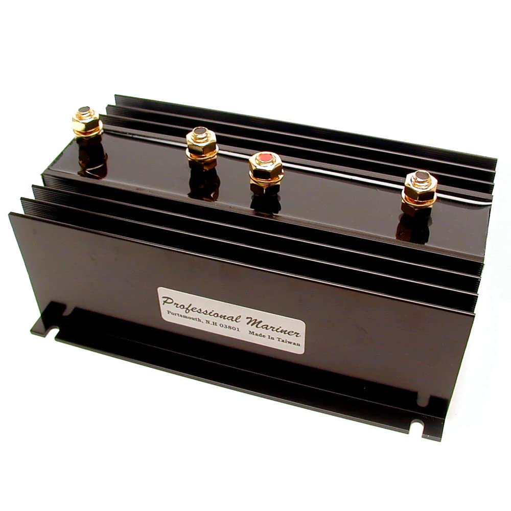 Promariner 70 Amp Battery Isolator for Dual Battery Systems - 1 Alternator to 2 Batteries - Ideal for Boats, RVs, and Marine Applications