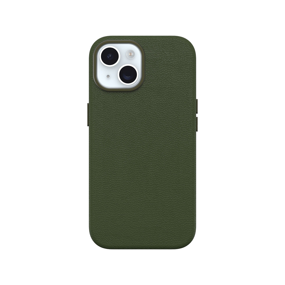 OtterBox Symmetry Cactus Leather Phone Case for iPhone 15/14/13 - Eco-Friendly Green Protective Cover | Perfect for Everyday Use, Travel & Outdoor Activities