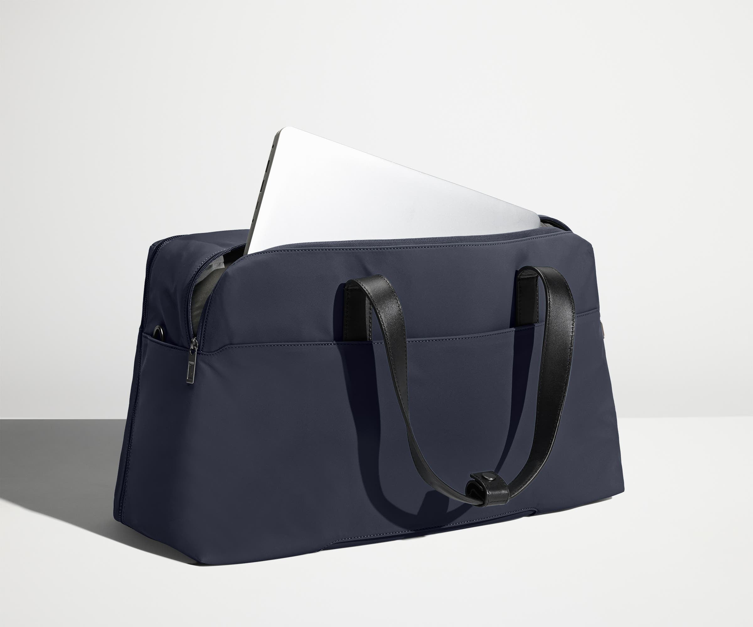 The Weekender Duffle Bag in Navy Blue - Perfect for Travel, Gym & Weekend Getaways