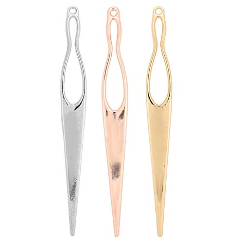 3-Piece Dreadlocks Tool Set - Professional Interlocking & Sisterlocks Crochet Needles for Hair Extensions & Tightening - Perfect for Braiding, Lock Maintenance & Styling at Home or Salon