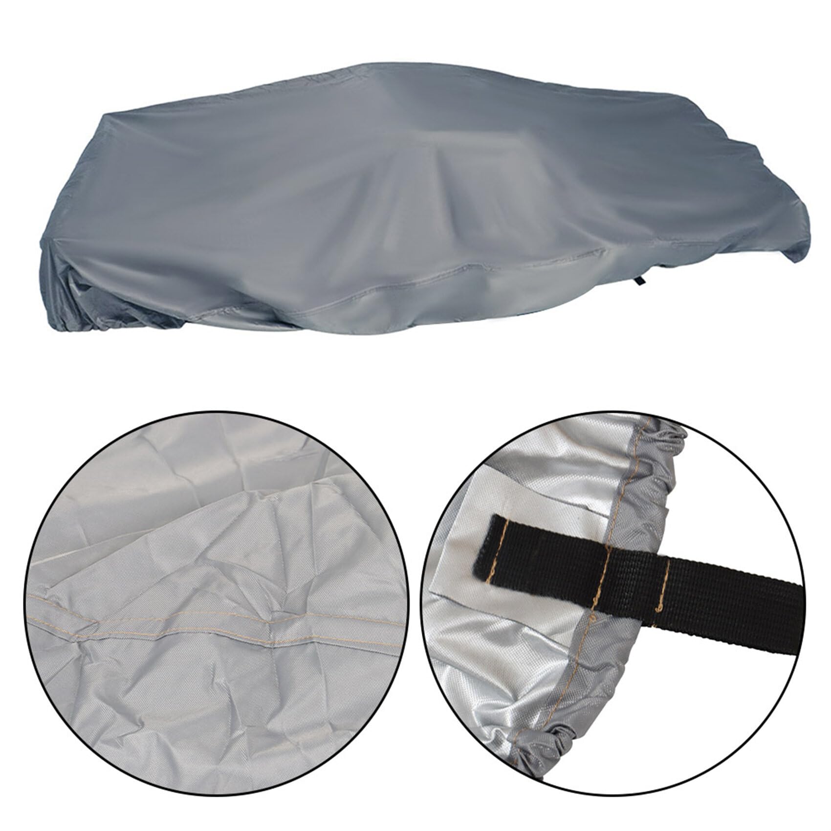 420D Pedal Boat Cover for 3-5 Person (282x193cm) - Waterproof Mooring Protection