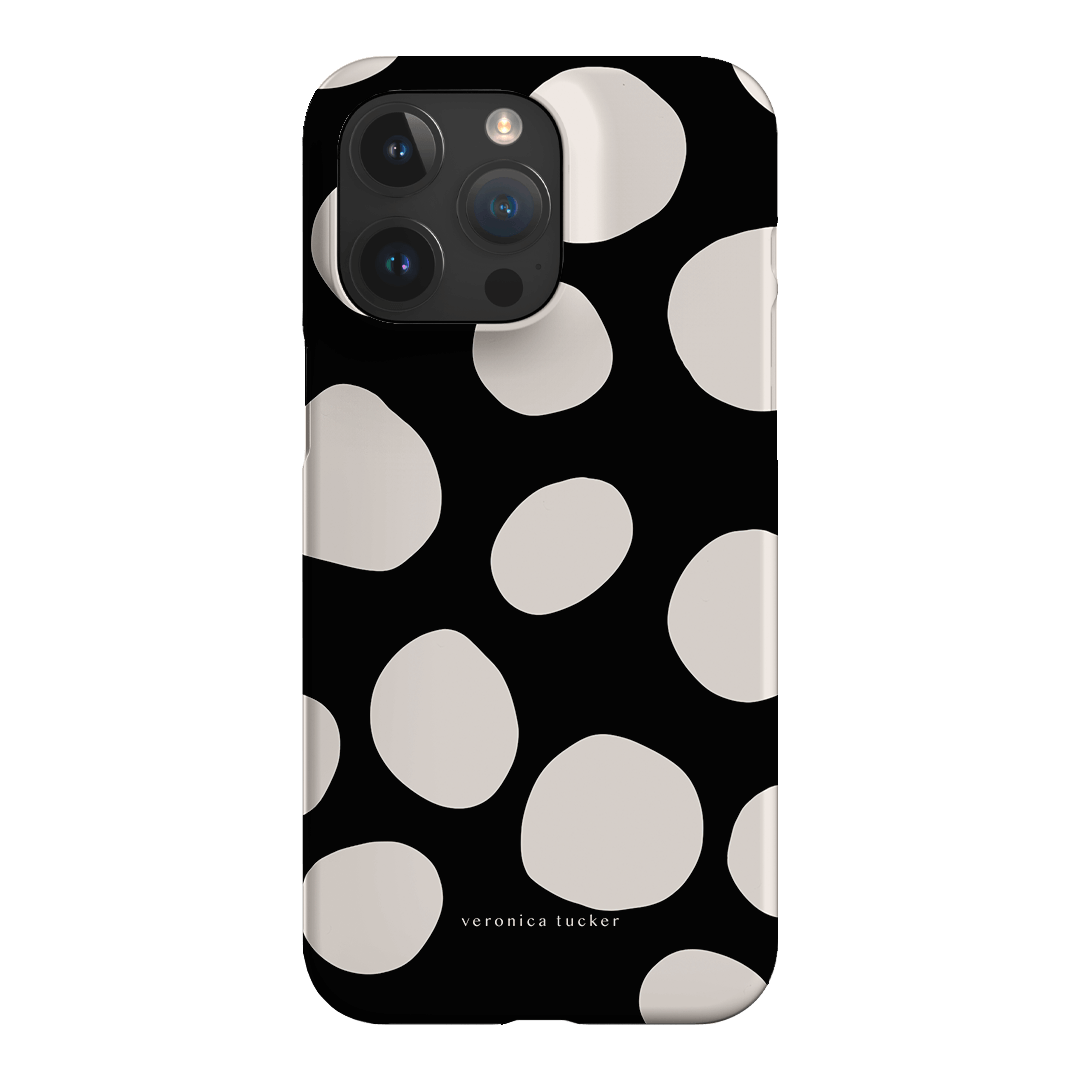 Premium Pebbles Noir Phone Case - Slim Protective Cover for iPhone & Samsung - Perfect for Everyday Use, Travel & Outdoor Activities