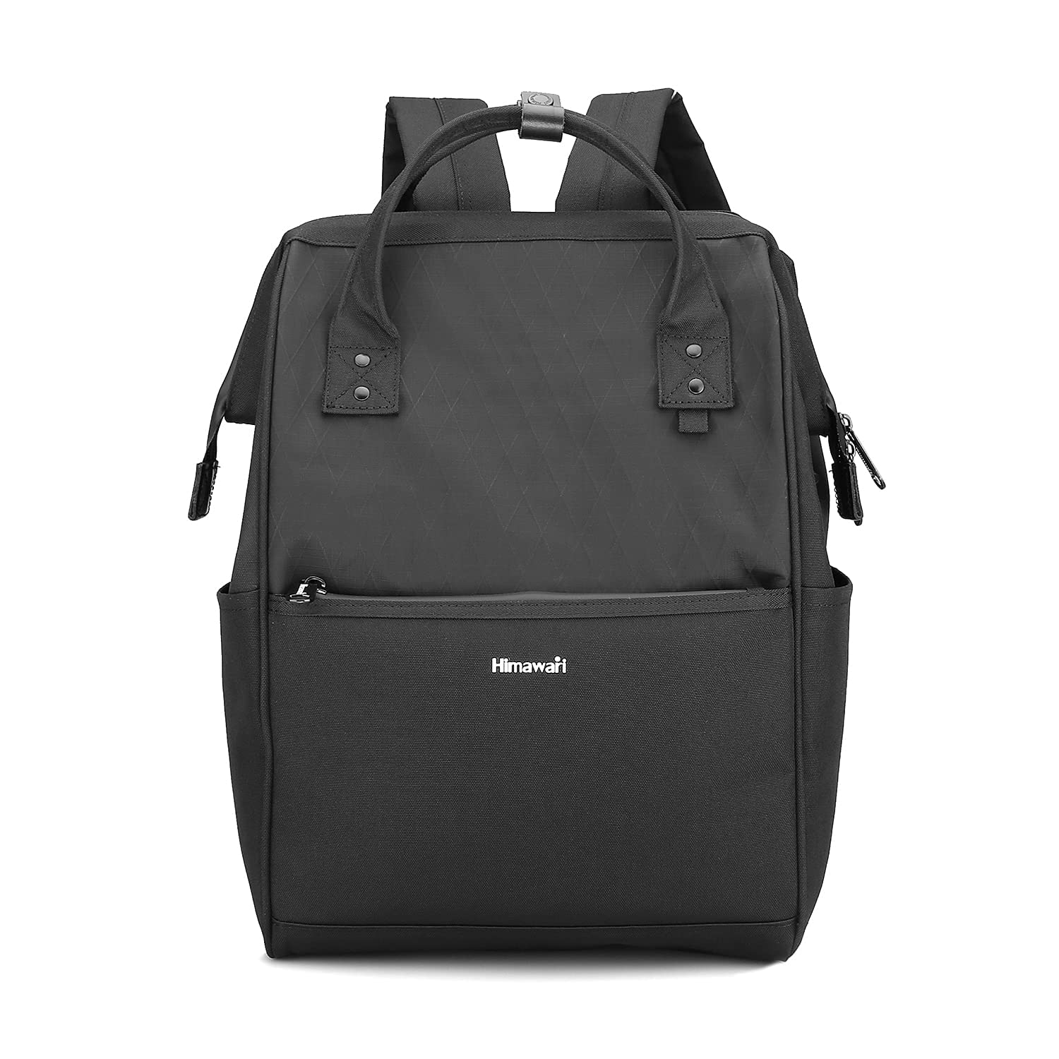 CL Travel Backpack 15.6 Inch Laptop Backpack with USB Charging Port - Waterproof College Backpack for Men & Women - Perfect for Daily Commute, Business Travel & School (Black)