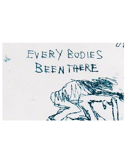 Tracey Emin 'Everybody's Been There' Art Print - Contemporary Wall Decor for Home, Office & Gallery | Perfect for Modern Living Spaces & Art Collections
