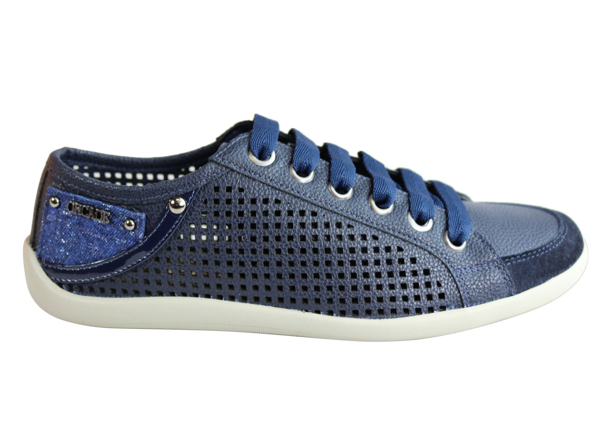 Orcade Jemma Women's Comfortable Lace-Up Casual Shoes - Breathable Walking Shoes Made in Brazil - Perfect for Work, Travel & Everyday Wear