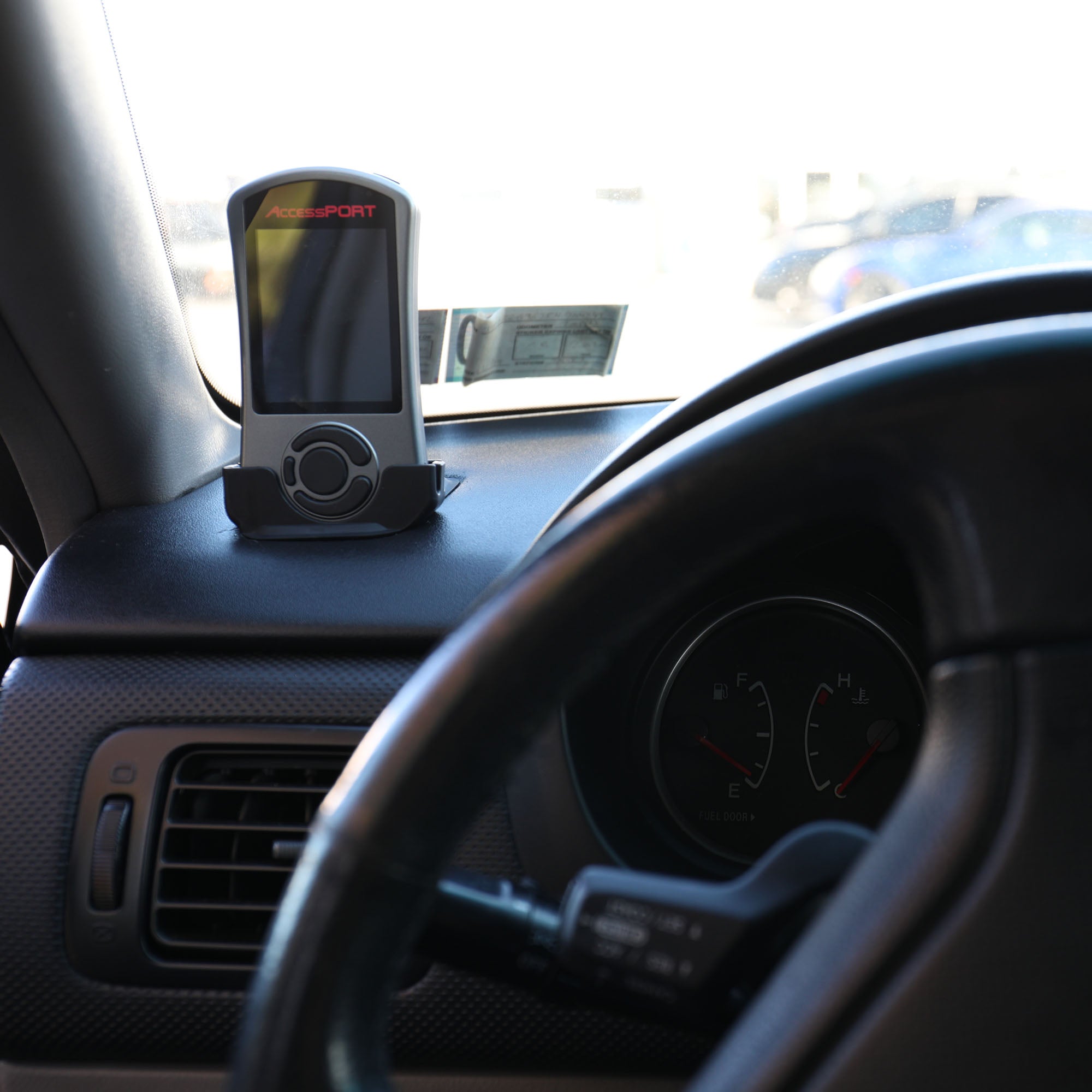 Cobb Accessport Vent Mount for 2008-2014 Subaru WRX STI - Universal Car Dashboard Holder for Performance Tuning - Perfect for Track Days & Street Driving
