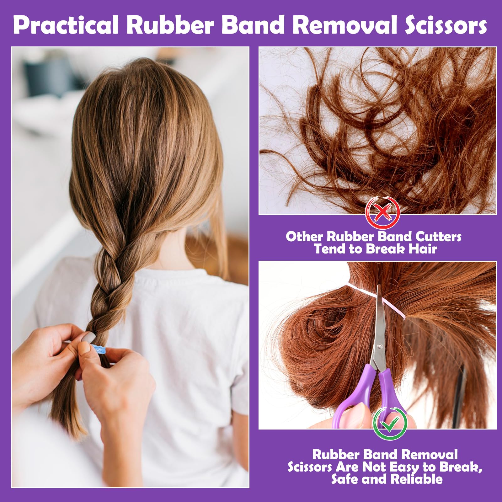 24 Colors 2300 Pcs Mini Rubber Bands for Hair - Elastic Hair Ties for Baby Girls & Kids with 5 Styling Tools & 20 Hair Clips | Perfect for Braids, Ponytails & DIY Hairstyles